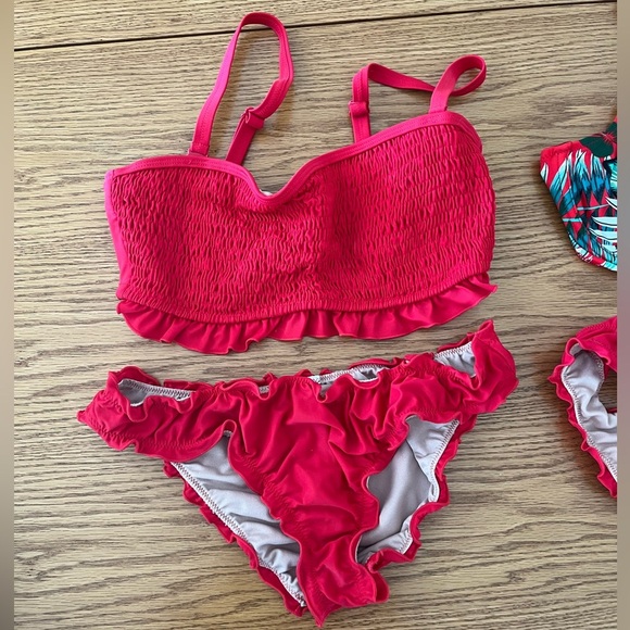 Pour Moi coordinating bikini sets 32DD tops and bottoms in M and L - Picture 5 of 15